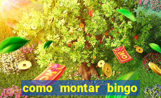 como montar bingo brinquedos toia