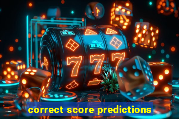 correct score predictions