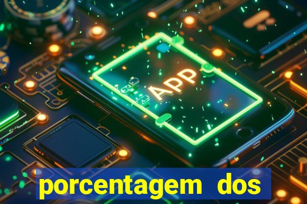 porcentagem dos jogos pg slots