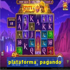 plataforma pagando no cadastro cassino