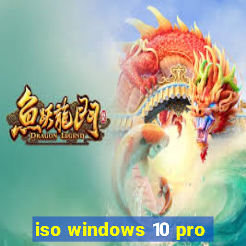 iso windows 10 pro