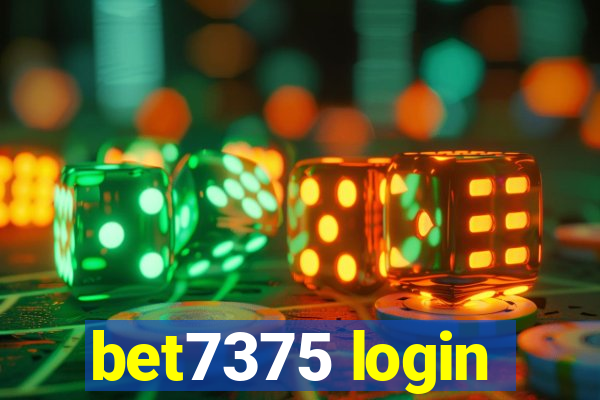 bet7375 login