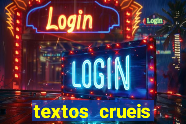 textos crueis demais pdf