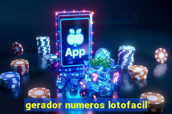 gerador numeros lotofacil