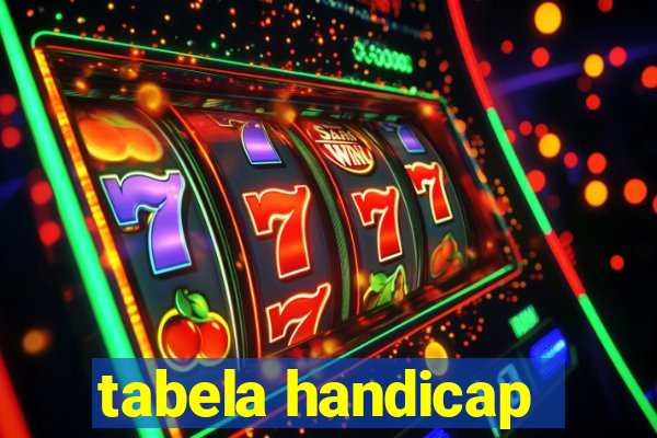 tabela handicap