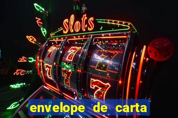 envelope de carta para imprimir