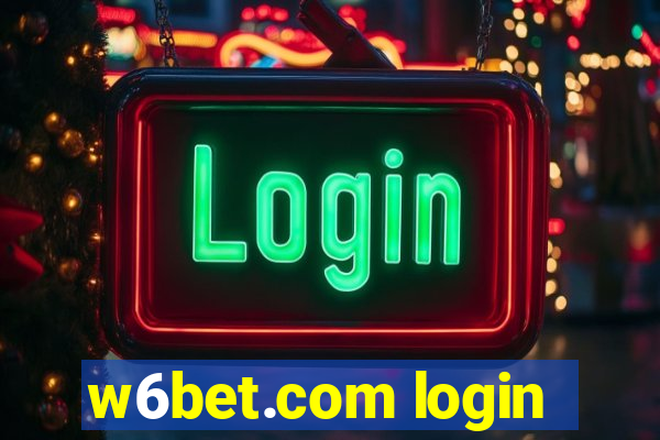 w6bet.com login
