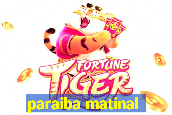 paraiba matinal