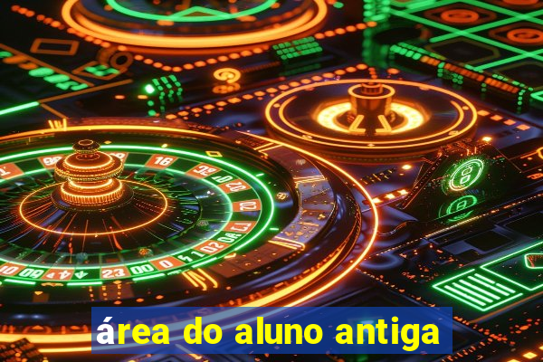 área do aluno antiga