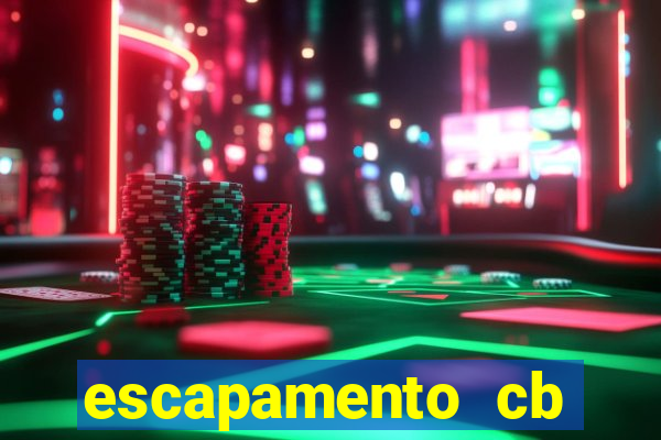 escapamento cb twister 250
