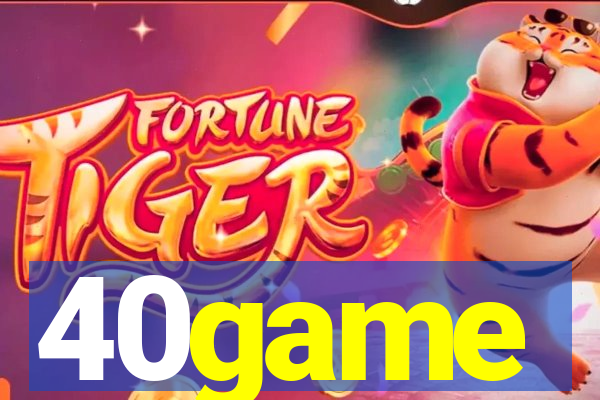 40game