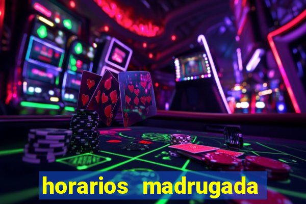 horarios madrugada fortune tiger