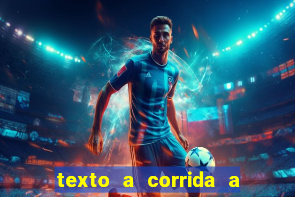 texto a corrida a lagarta lili