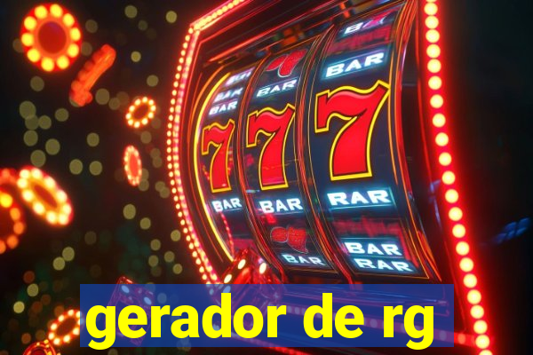 gerador de rg