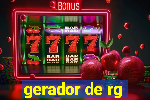 gerador de rg