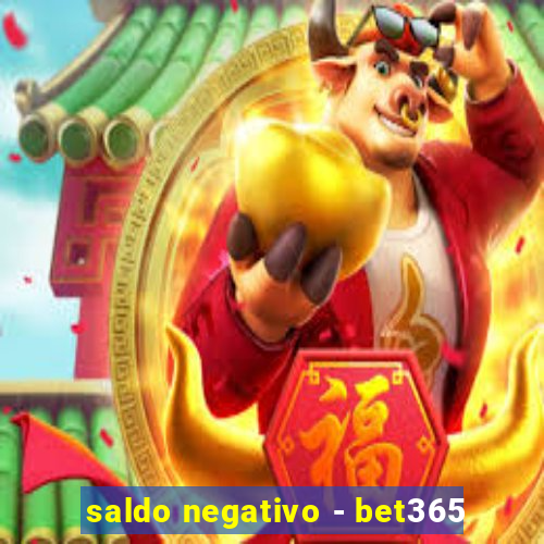 saldo negativo - bet365