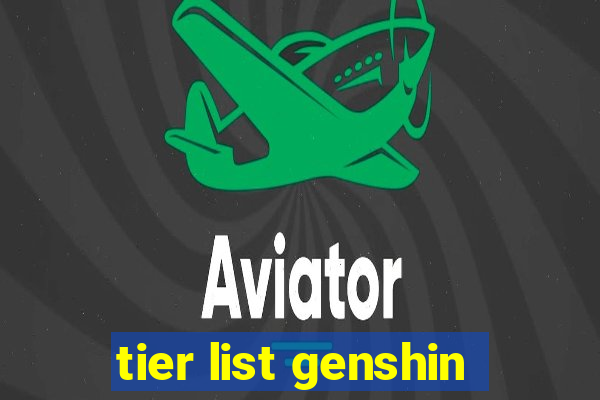tier list genshin