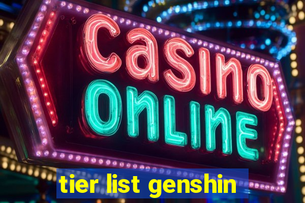 tier list genshin