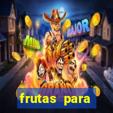 frutas para imprimir e recortar