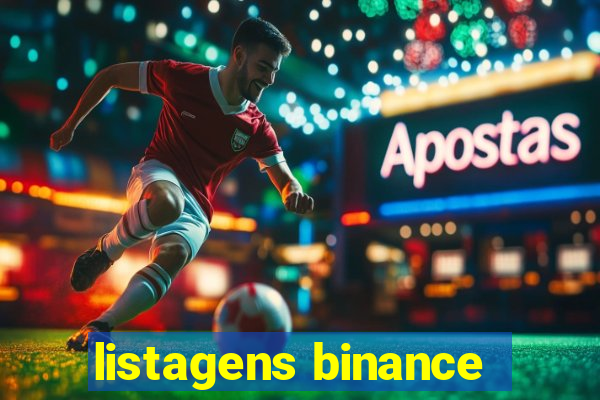 listagens binance