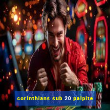 corinthians sub 20 palpite
