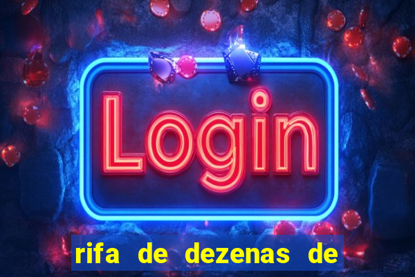 rifa de dezenas de 1 a 100