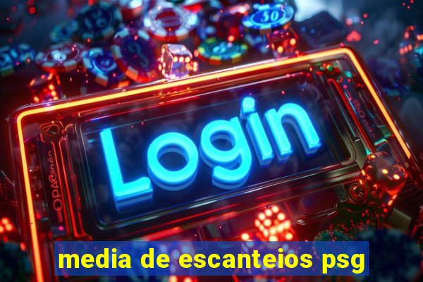media de escanteios psg