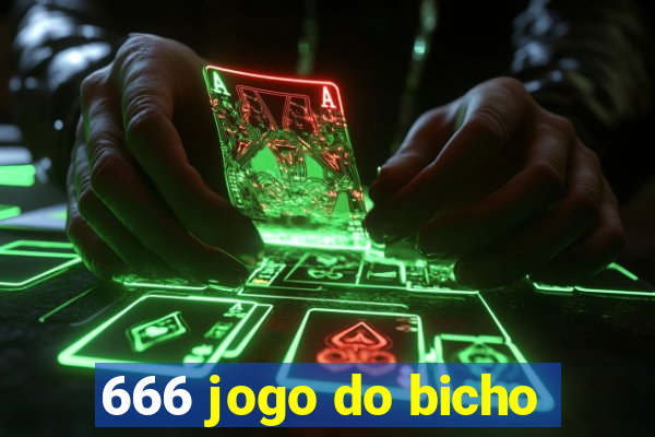 666 jogo do bicho