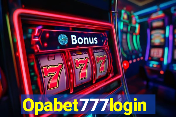 Opabet777login