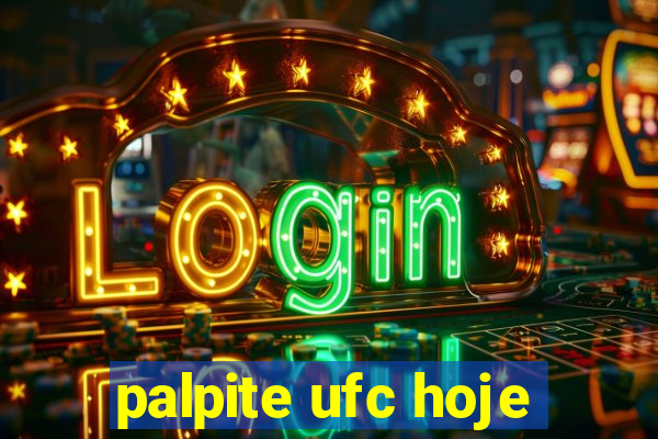 palpite ufc hoje