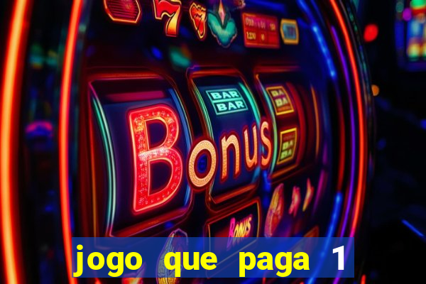 jogo que paga 1 real no pix