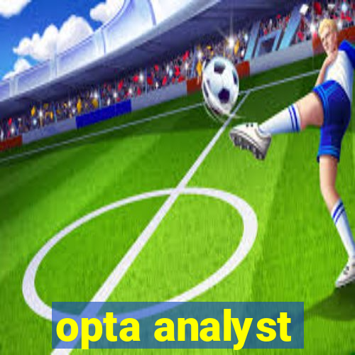 opta analyst