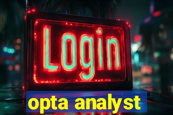 opta analyst