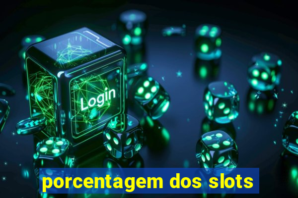 porcentagem dos slots