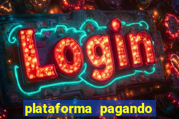 plataforma pagando no cadastro slots