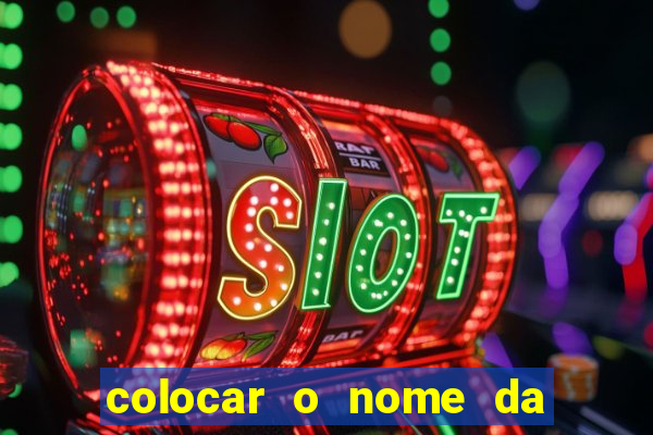 colocar o nome da pessoa no congelador