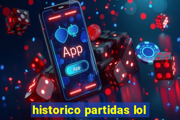 historico partidas lol