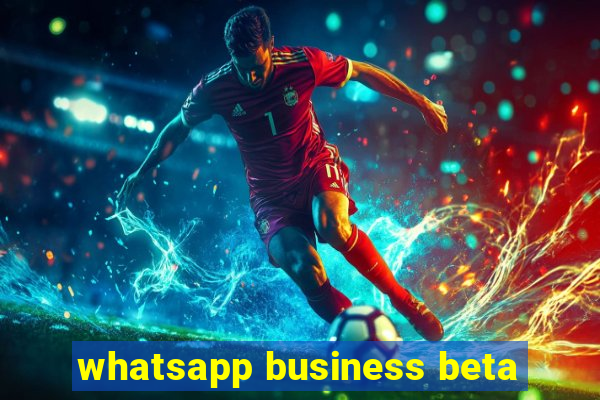 whatsapp business beta