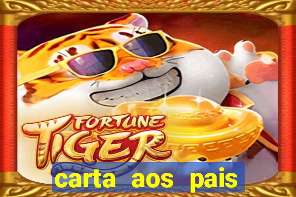 carta aos pais rubem alves