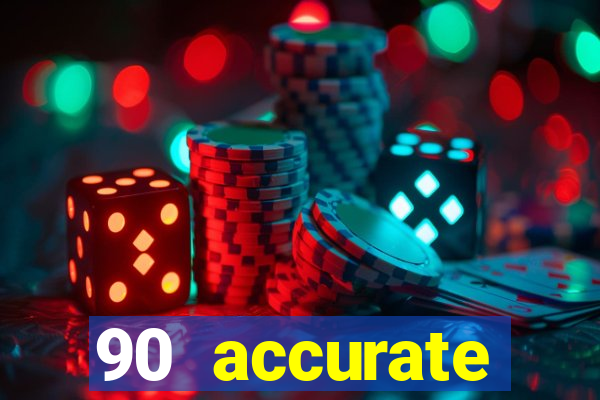 90 accurate football predictions
