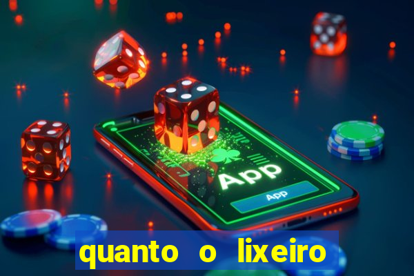 quanto o lixeiro ganha por ano