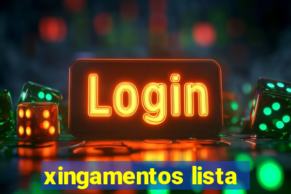 xingamentos lista