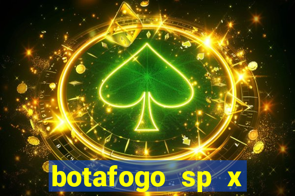 botafogo sp x palmeiras futemax