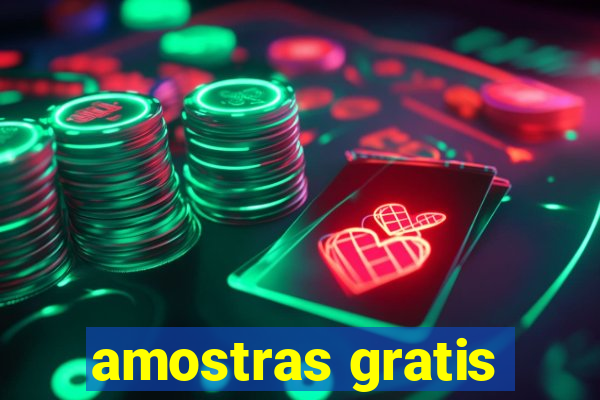 amostras gratis