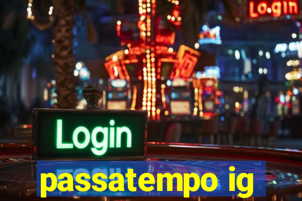 passatempo ig