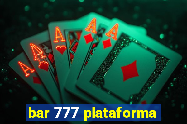 bar 777 plataforma
