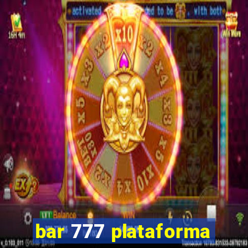 bar 777 plataforma