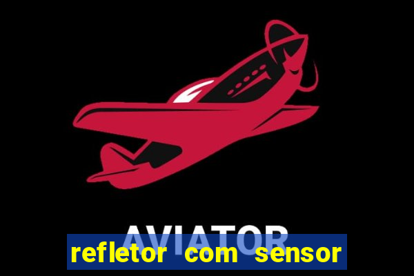 refletor com sensor noturno como instalar