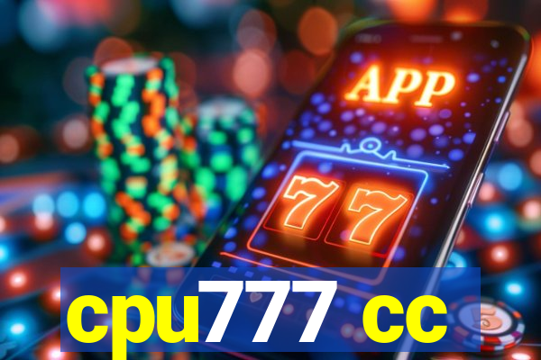 cpu777 cc
