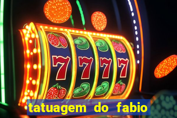 tatuagem do fabio goleiro do cruzeiro